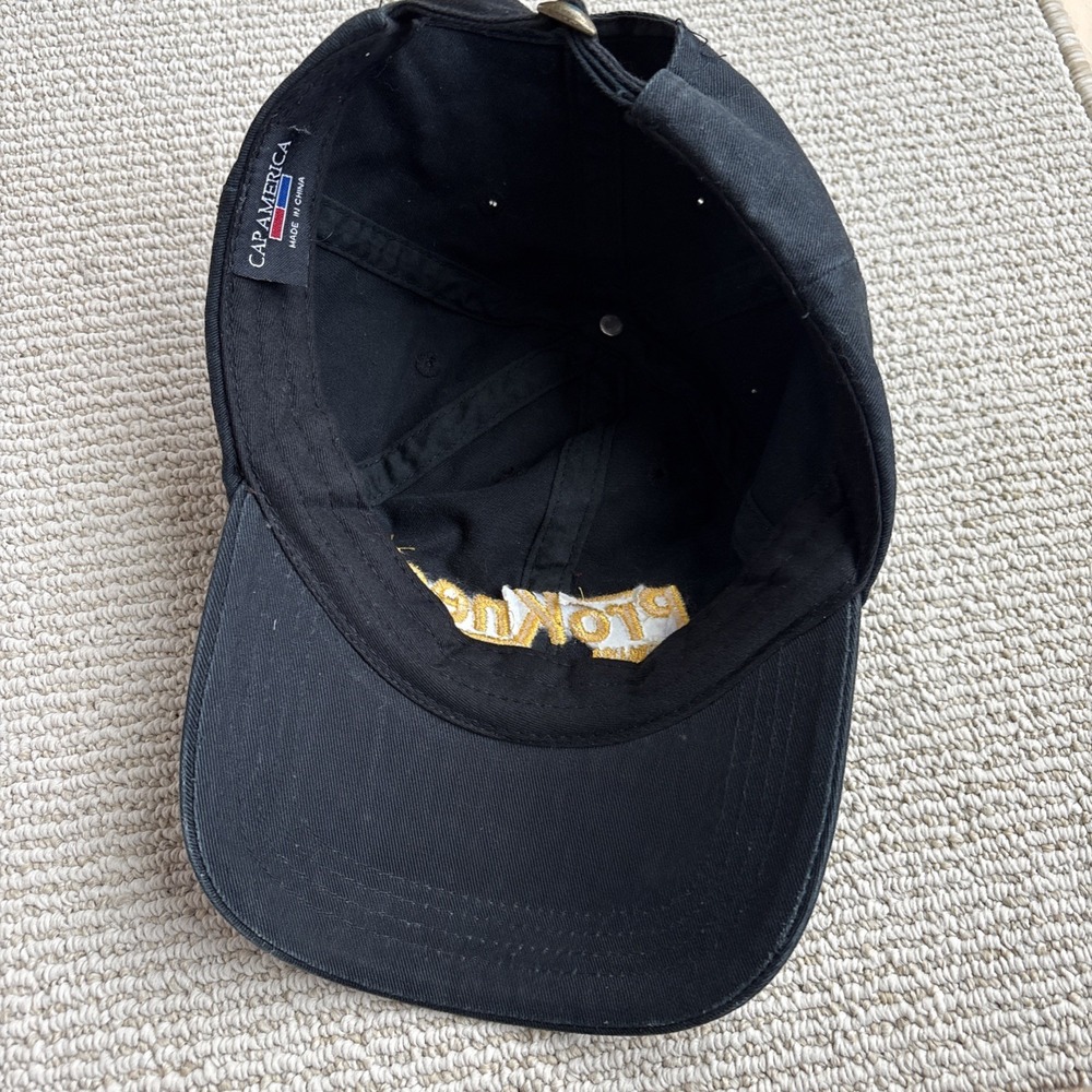 ProKnee Made in USA Cotton Strapback Baseball Hat Cap Adjustable - Picture 5 of 8